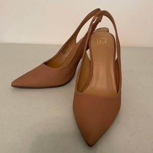 Material Girl Closed Toe Classic Pumps Tan Size 9M